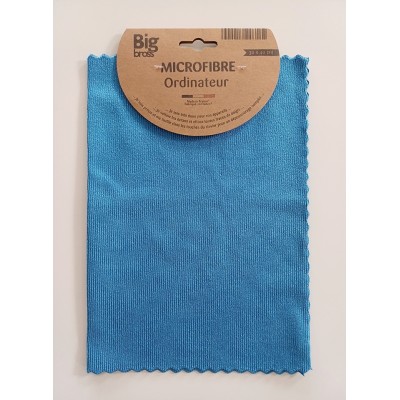 chiffon microfibre ordinateur avec packaging